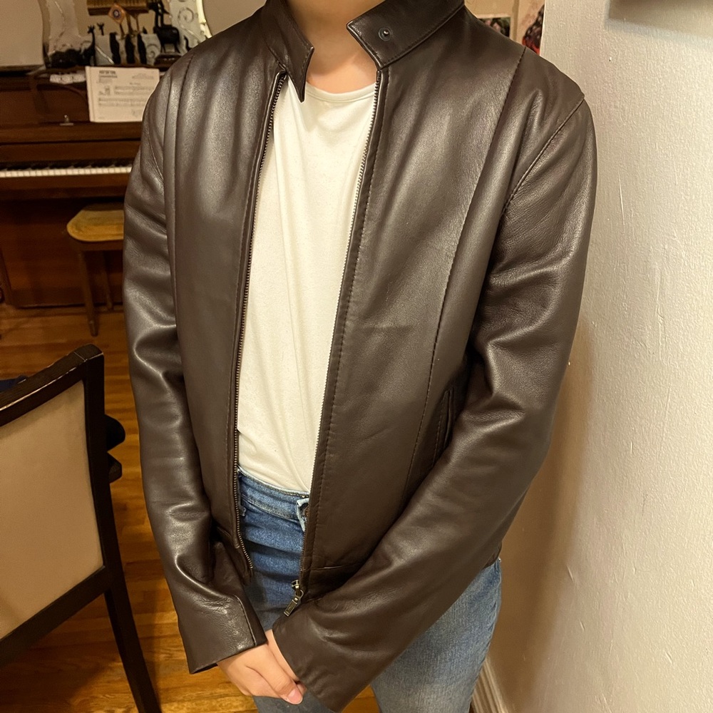 Leather jacket